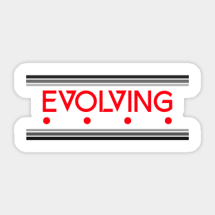 Evolving Sticker